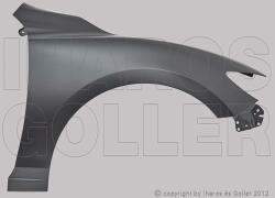 Mazda 6 2012-2018 - Első sárvédő jobb, nem oldalvillogós