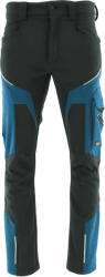 SARA Comfort Winter Bélelt Softshell Munkásnadrág Fekete/Petrol kék - 3XL (DT-SARA-1-27-630-80-25-3XL)