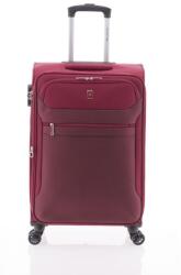 Gladiator 3D 4-kerekes bővíthető bőrönd 68 x 41 x 27/31 cm, bordó (2011 / B)