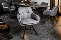 Lounger Design forgószék Joe szürke