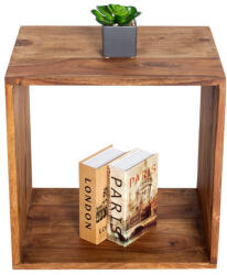 Makassar Oldalsó asztal Timber 45 cm sheesham