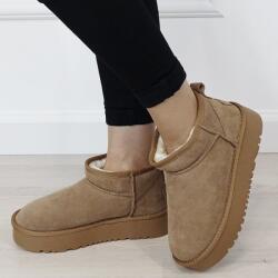 SOFILINE Ghete camel din piele naturala NN604 116 (NN604CAMEL-39)