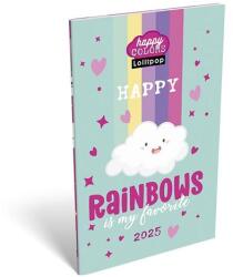 Lizzy card Zsebnaptár LIZZY CARD A/6 heti papírborítós Lollipop happy color 2026 (21706) - fotoland