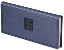 TOPTIMER Zsebnaptár TOPTIMER Classic C030 fekvő sárga lapos kék 2026 (C030C-004) - papir-bolt