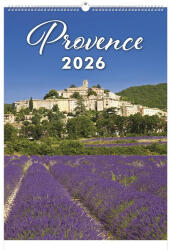 TopTimer Falinaptár TOPTIMER T092 315x450mm álló Provence 2026 (T9200-18A) - papir-bolt