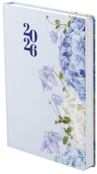 TopTimer Határidőnapló TOPTIMER Joy J022 B/6 napi fehér lapos Harangvirág 3D 2026 (T022J-103) - papir-bolt