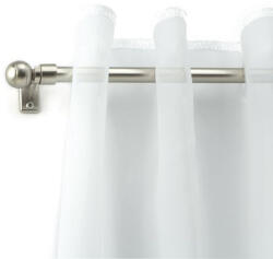  Reno kihúzható fém vitrázs rúd gömb véggel - acél színben - 60-90 cm-ig - karnisstudio - 4 760 Ft