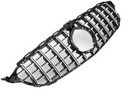  Mercedes Benz W205 C205 C-osztály 2018-2021 króm - fekete hűtőrács Panamerica AMG GT stílusban (360fokos kamerával)