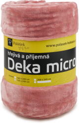 Vlnka Mikroplüss takaró, rózsaszín ágynemű méretek 150x200