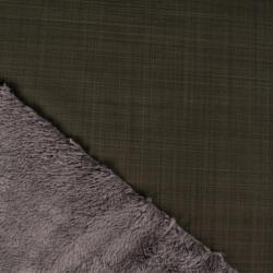 Takoy Téli softshell szürke báránybundával khaki