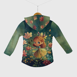 Takoy Panel szabásmintával 128 softshell kabátra zöld tündér