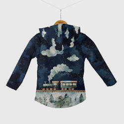 Takoy Panel szabásmintával 128 softshell kabátra éjszakai vonat