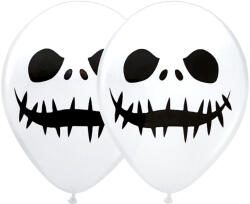  Jack Fekete-fehér mintás gumi lufi 30cm, 5db-os