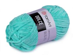 YARNART Dolce zsenília kötő- és horgoló fonal, 100g, 746, azúrkék