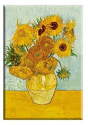 Fridolin Hűtőmágnes - Van Gogh: Napraforgók