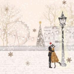 PPD Christmas Love papírszalvéta 33x33cm, 20db-os