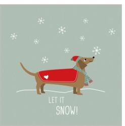 PPD Winter Story papírszalvéta 25x25cm, 20db-os