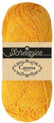 Scheepjes Catona Shine - 208 Golden Yellow - Arany - csillogós pamut fonal