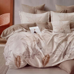 idealisotthon 3 részes krepp ágynemű garnitúra - levélnyomat (IO-SY-BL-CR-KP03-3-06)