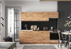 Artstolk MELA II konyhabútor | kézműves tölgy 2, 4 m (KMEWDADA02A1369)