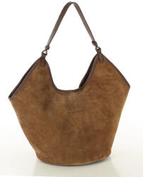 Marco Mazzini Női kézitáska természetes bőrből | barna - top-brands - 62 307 Ft