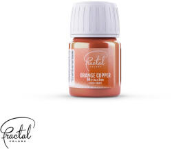 Fractal Colors Fractal Folyékony Metál Ételfesték - Narancssárga réz, 30g
