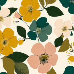 Takoy Jerse Takoy model mic floral Daisy Garden