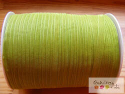  Organza szalag 10m/cs - világos zöld