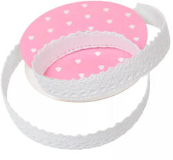  Öntapadós pamut csipke 1, 5 cm