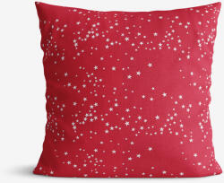 Goldea dekoratív párnahuzat valencia - csillagok piroson 50 x 50 cm