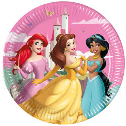  Disney Hercegnők Create Your World papírtányér 8 db-os 20 cm FSC (PNN97254) - oliviashop