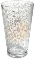 Phoenix Import Üveg ivópohár Élet virága mintával 480 ml (11601)