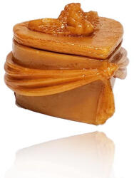 Ambrozis® Díszes szív alakú méhviasz szelence gyertya