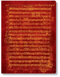 Paperblanks fűzött notesz A6 CB1470-7 Mozart The Hunt, Embellished Manuscripts Collection pontozott