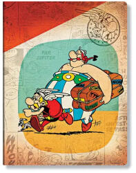 Paperblanks fűzött notesz A6 CB1456-1 The Adventures of Asterix pontozott