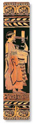 Paperblanks Könyvjelző PA1380-9 Gathering of Deities, Ancient Greek Pottery