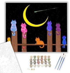  A Vádlottak Padján Ülve - számfestő készlet - 40×50 cm (Keretre feszítve)