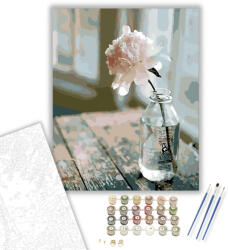  Egy Virág - számfestő készlet - 40×50 cm (Keretre feszítve)