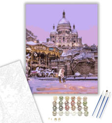  Varázslatos este - számfestő készlet - 40×50 cm (Keretre feszítve)