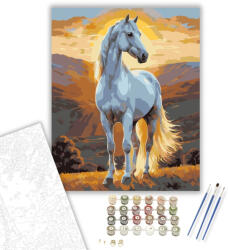  Arab Tisztaság - számfestő készlet - 80×100 cm (Keret nélkül)