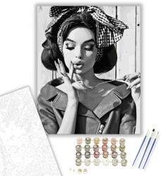  Kóstoló - számfestő készlet - 40×50 cm (Keretre feszítve)