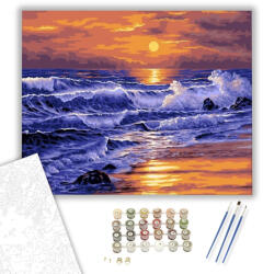  Hullámok - számfestő készlet