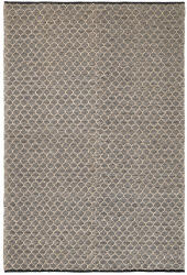 Bizzotto Covor poliester negru natur Dhawan 200x300 cm (0607899) Covor