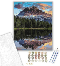  Gyönyörű természet - számfestő készlet - 40×50 cm (Keretre feszítve)