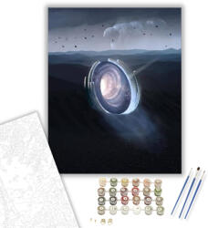 Számfestő Fény - számfestő készlet - 40×50 cm (Keretre feszítve) (crea142-40X50-KF)