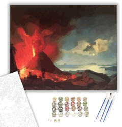 Számfestő Láva - számfestő készlet - 40×50 cm (Keretre feszítve) (crea1508-40X50-KF)