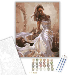  Ara - számfestő készlet - 40×50 cm (Keretre feszítve)