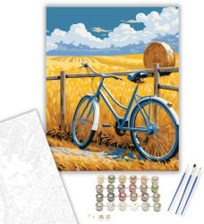 Számfestő Aranyló Mezők Csendje - számfestő készlet - 40×50 cm (Keretre feszítve) (crea5341-40X50-KF)