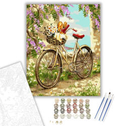  Batyubál - számfestő készlet - 40×50 cm (Keretre feszítve)