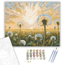 Számfestő Búzamezői Bóbiták - számfestő készlet - 40×50 cm (Keretre feszítve) (crea5999-40X50-KF)